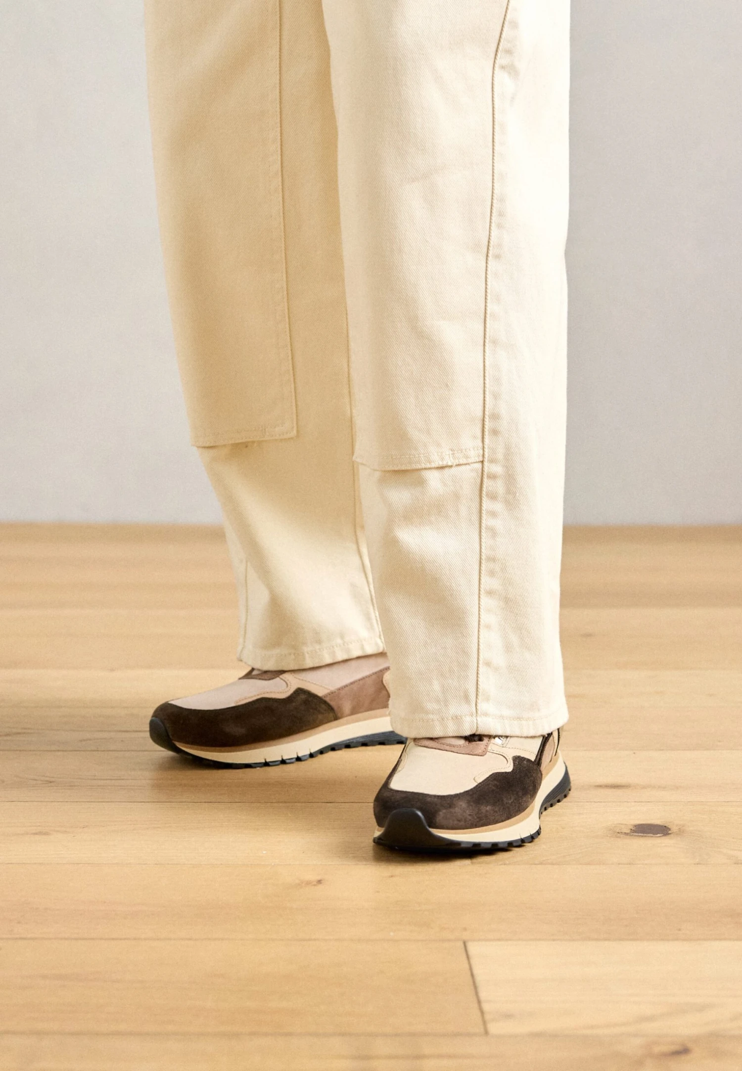 Gabor Comfort Trainers - Oak/brown Kombi 4 Gabor Comfort Trainers - Oak/brown Kombi - Image 2