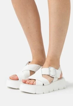 Gabor Platform Sandals - Latte