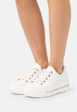 Gabor Comfort Trainers - Latte/Gold/Tube