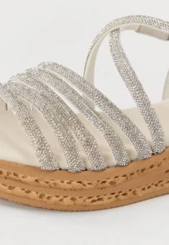 Gabor Wedge Sandals - Silber/light Grey -Gabor Boots 2ea25f986e2b4a71ba8589a7bad400c5