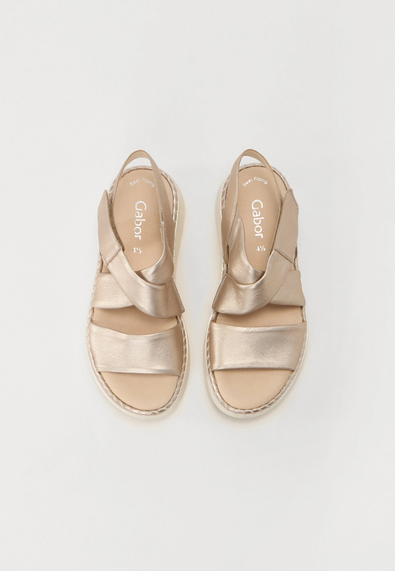 Gabor Ankle Cuff Sandals - Puder 6 Gabor Ankle Cuff Sandals - Puder - Image 4