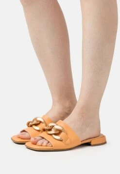 Gabor Comfort Mules - Apricot
