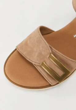 Gabor Comfort Wedge Sandals - Sand -Gabor Boots 5b69310b828c41a4bc9ef04a84fc14a0
