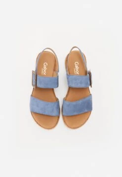 Gabor Comfort Platform Sandals - Blue 19 Gabor Comfort Platform Sandals - Blue -Gabor Boots 73941bf2e4e34cebb236a6463fcac104