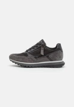 Gabor Comfort Trainers - Dark Grey/Graphite/Black