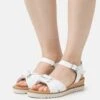 Gabor Comfort Wedge Sandals - Weiß 1 Gabor Comfort Wedge Sandals - Weiß -Gabor Boots 9e739b353d7041da9e9d2517c7901342