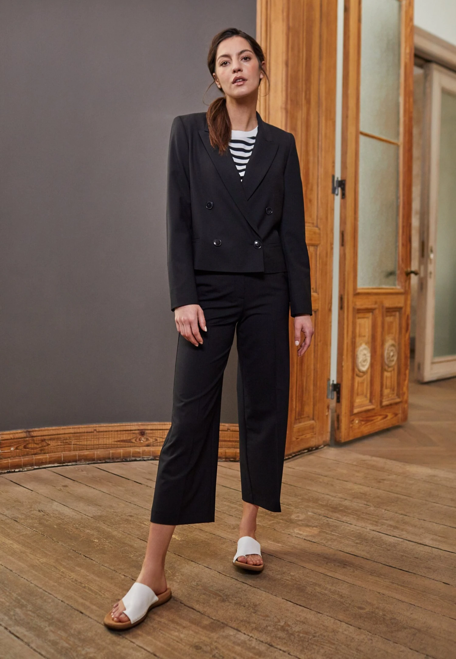 Gabor T-Bar Sandals - Weiß 4 Gabor T-Bar Sandals - Weiß - Image 2