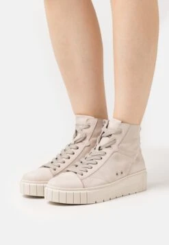 Gabor Comfort High-Top Trainers - Puder