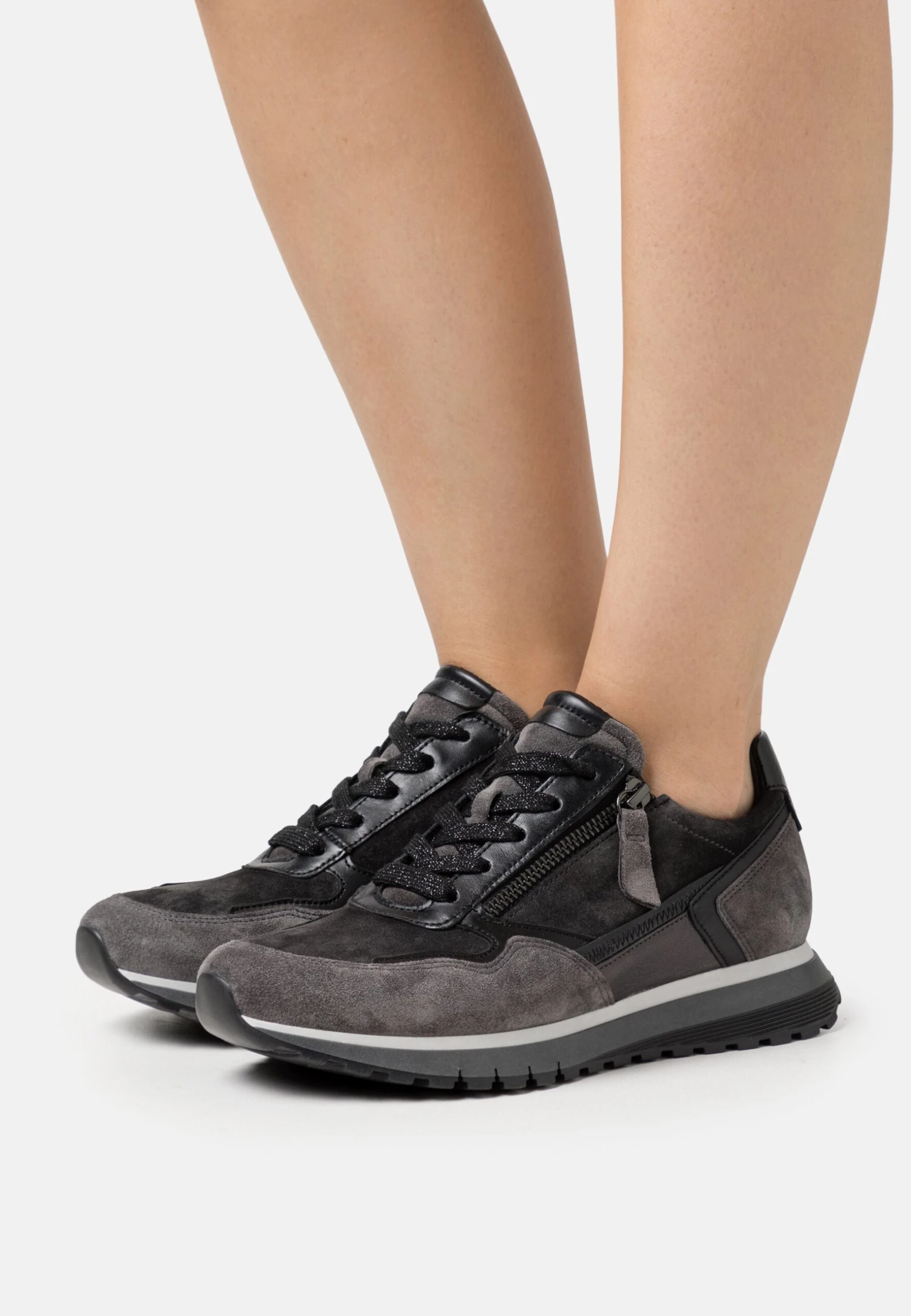 Gabor Comfort Trainers - Dark Grey/Graphite/Black 5 Gabor Comfort Trainers - Dark Grey/Graphite/Black - Image 3