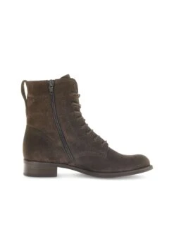 Gabor Lace-up Ankle Boots - Engl Brown