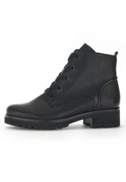 Gabor Comfort Elegante - Lace-Up Ankle Boots - Schwarz Mel