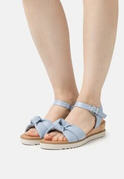 Gabor Comfort Wedge Sandals - Sky