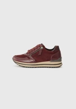 Gabor Comfort Trainers - Merlot Kombi