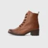 Gabor Comfort Lace-up Ankle Boots - Sattel