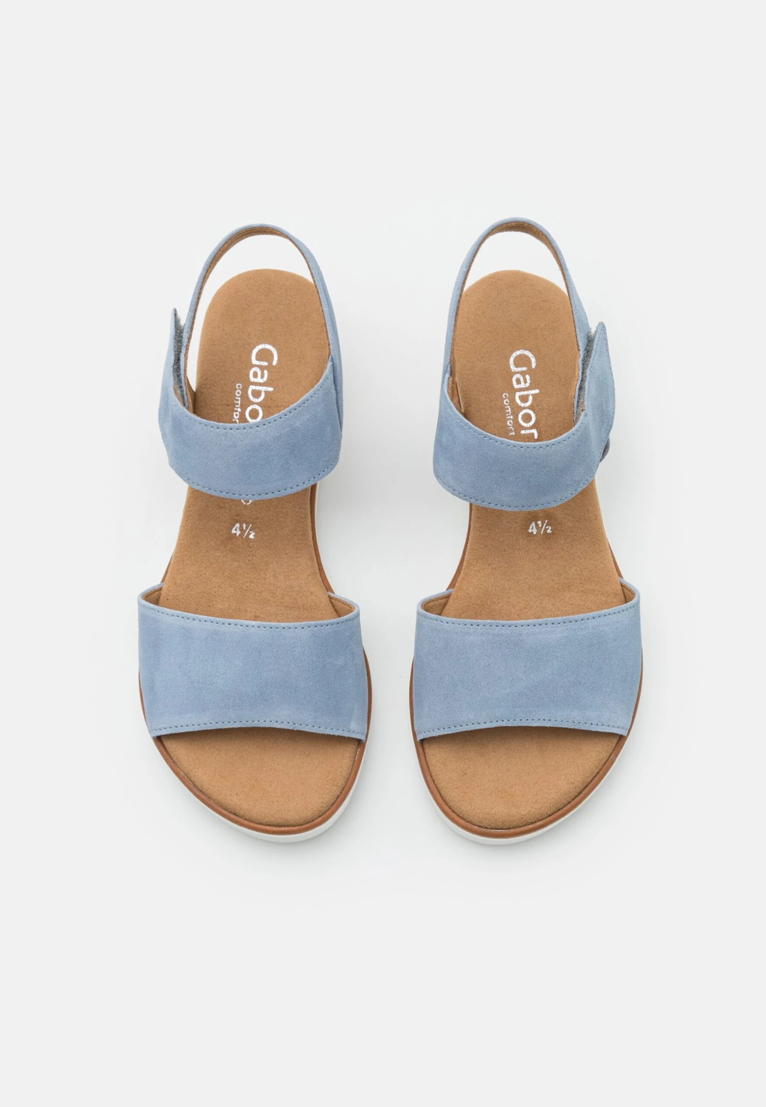 Gabor Comfort Wedge Sandals - Lagune 8 Gabor Comfort Wedge Sandals - Lagune - Image 6